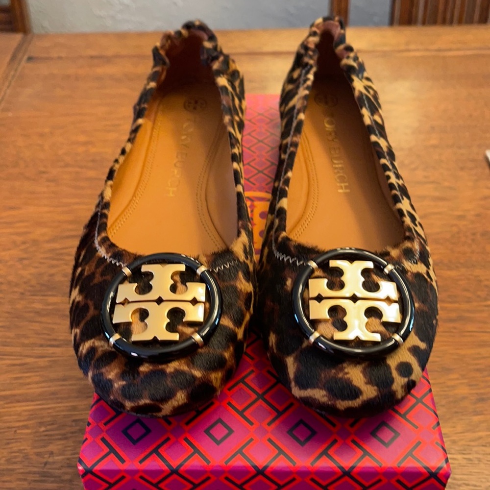 Tory Burch Barbados Leopard Haircalf